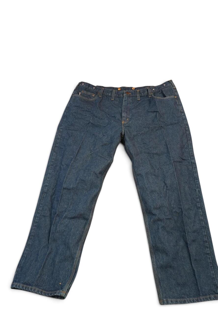 Carhartt Jeans Mens 48x30 Denim B460 DVB Relaxed Fit Straight (Fits 44x30)